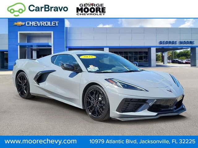 Certified 2025 Chevrolet Corvette Stingray Preferred Cpe w/ Stealth Interior Trim Package