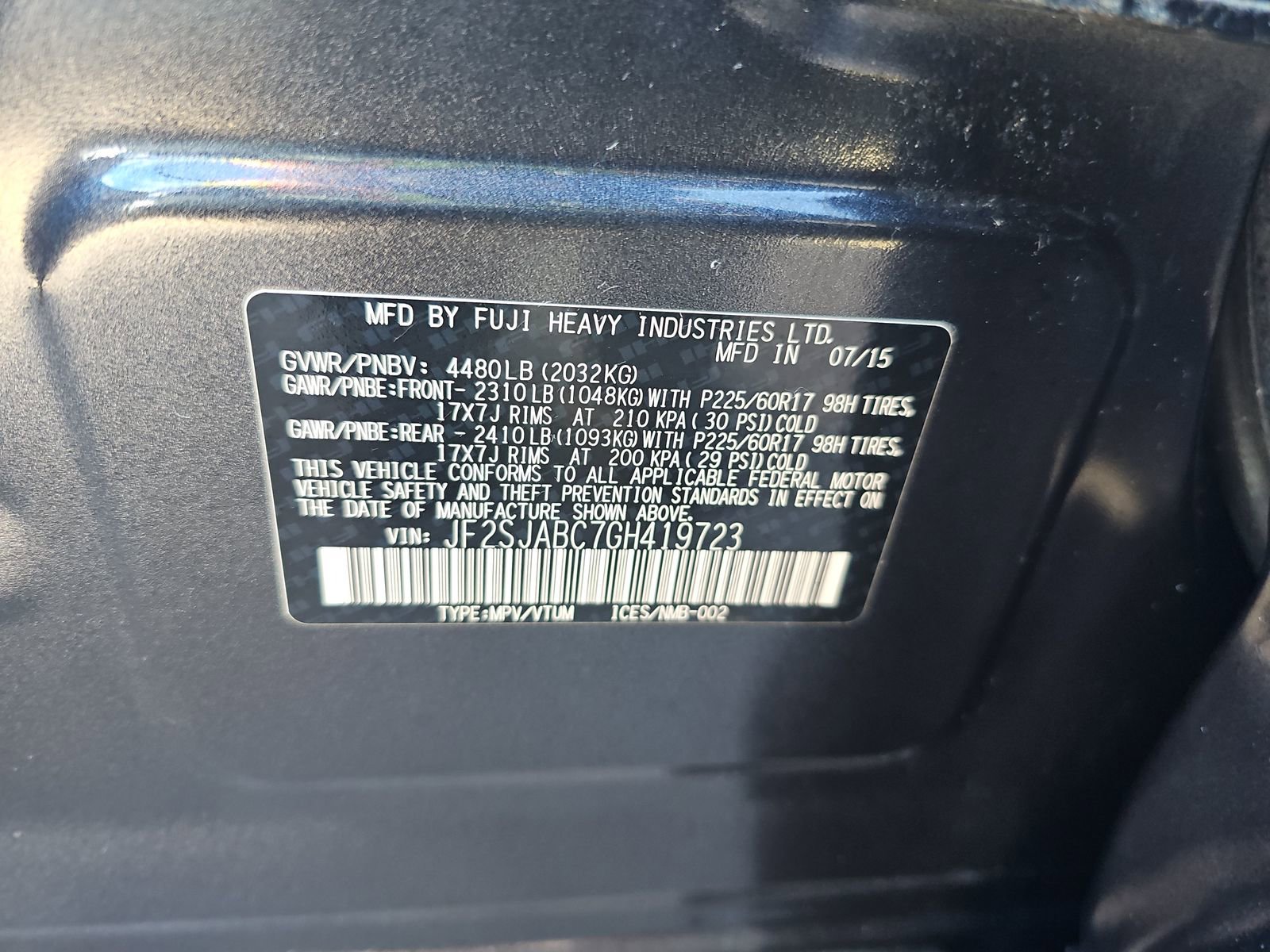 Used 2016 Subaru Forester 2.5i w/ Alloy Wheel Package image 21