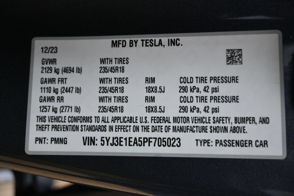 Used 2023 Tesla Model 3 Standard Range RWD image 41