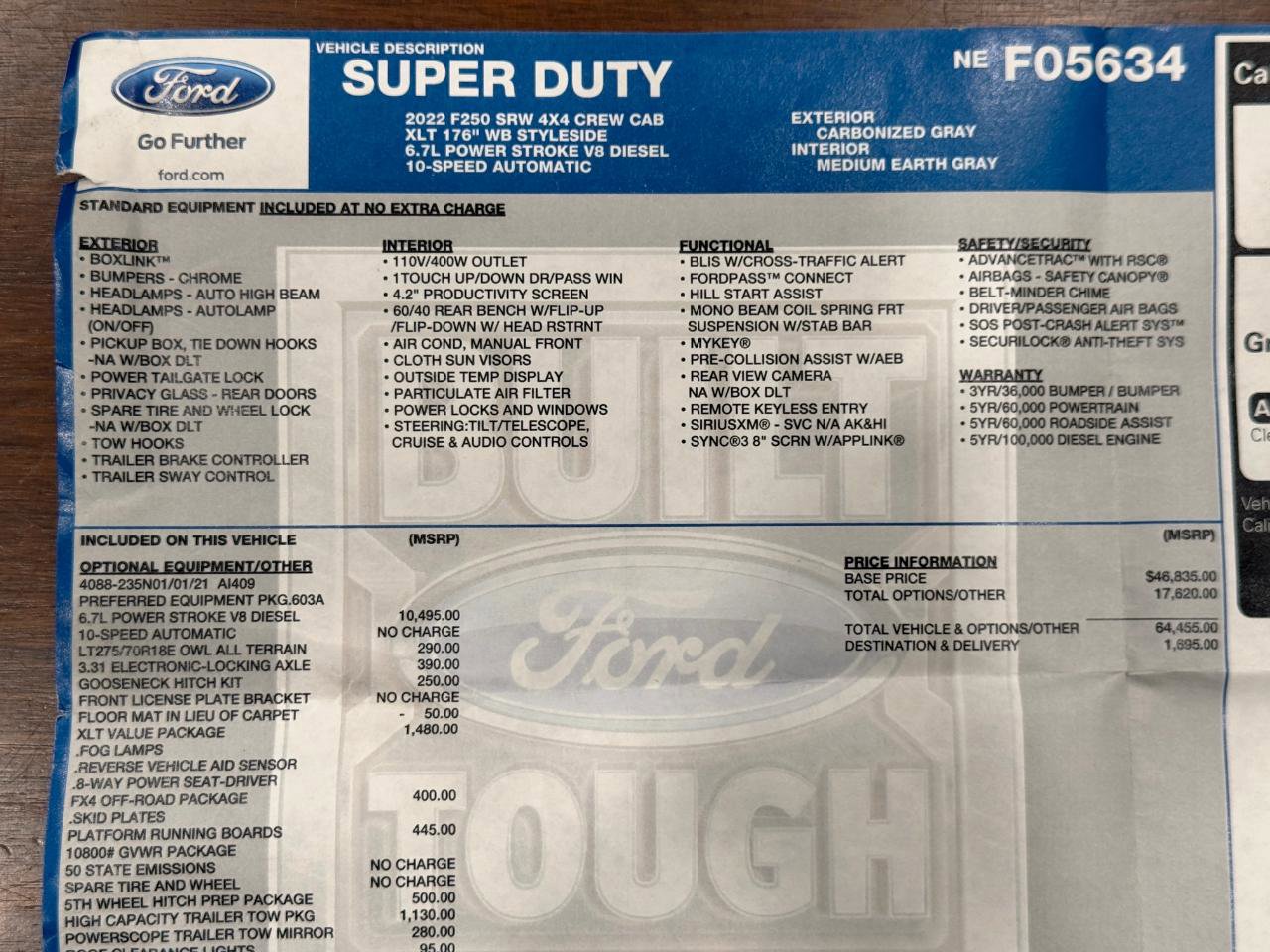 Used 2022 Ford F250 XLT w/ XLT Value Package AWD/4WD image 63