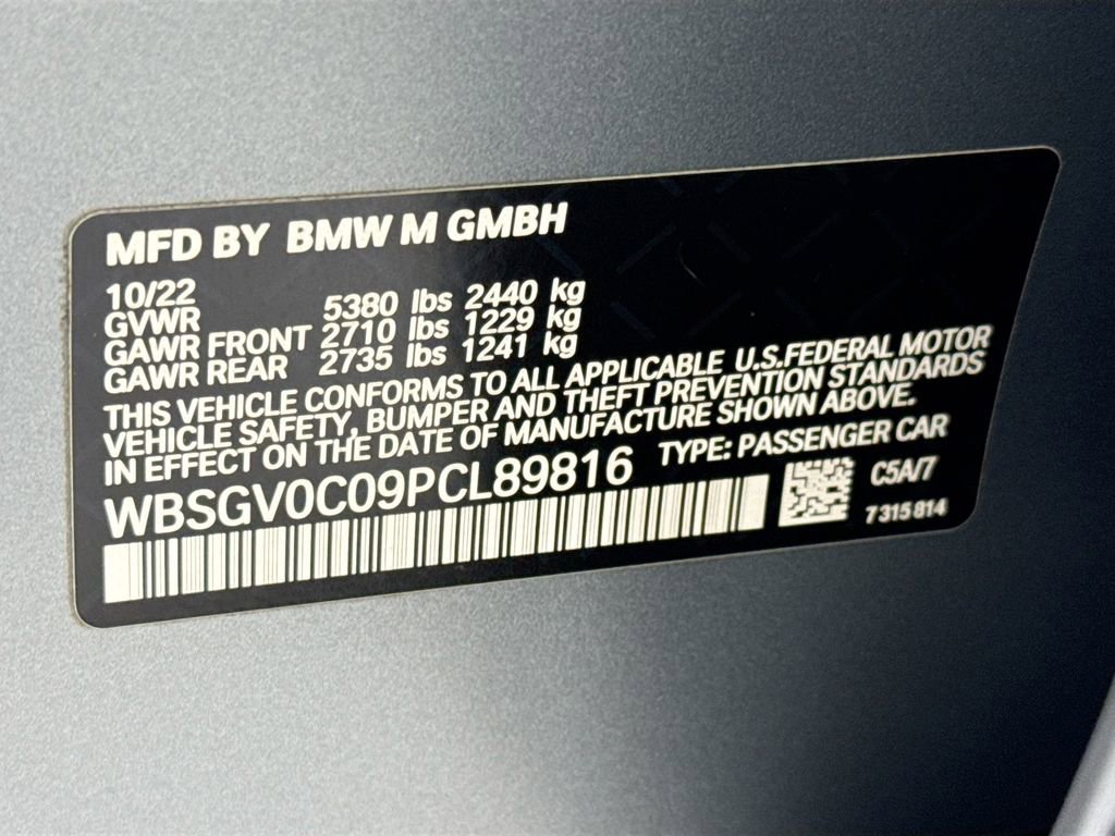 Used 2023 BMW M8 Gran Coupe xDrive Competition AWD/4WD image 34