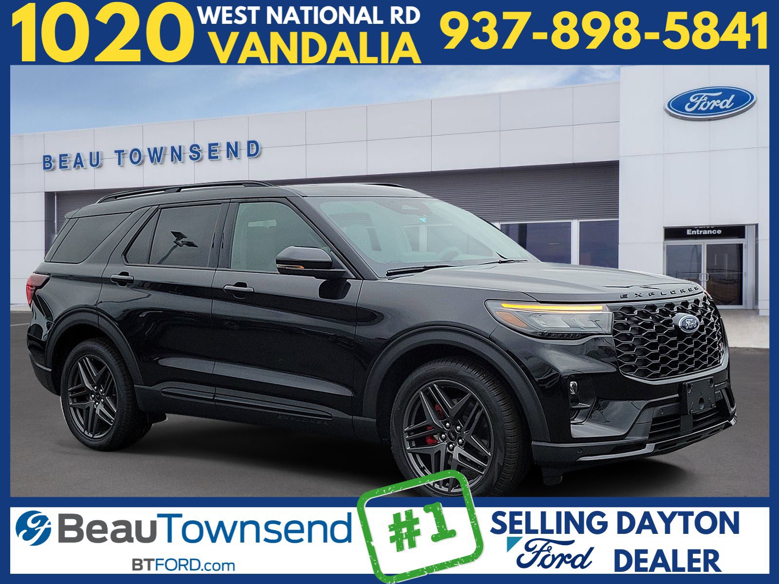 New 2025 Ford Explorer ST w/ Sun And Sound Package