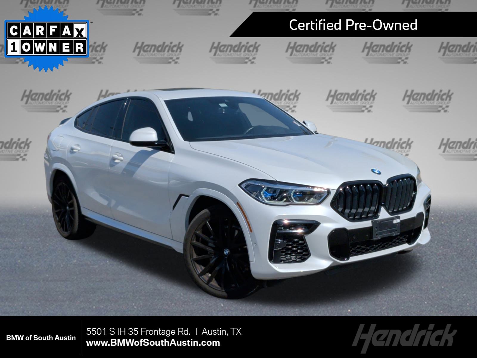 Certified 2023 BMW X6 xDrive40i w/ Executive Package