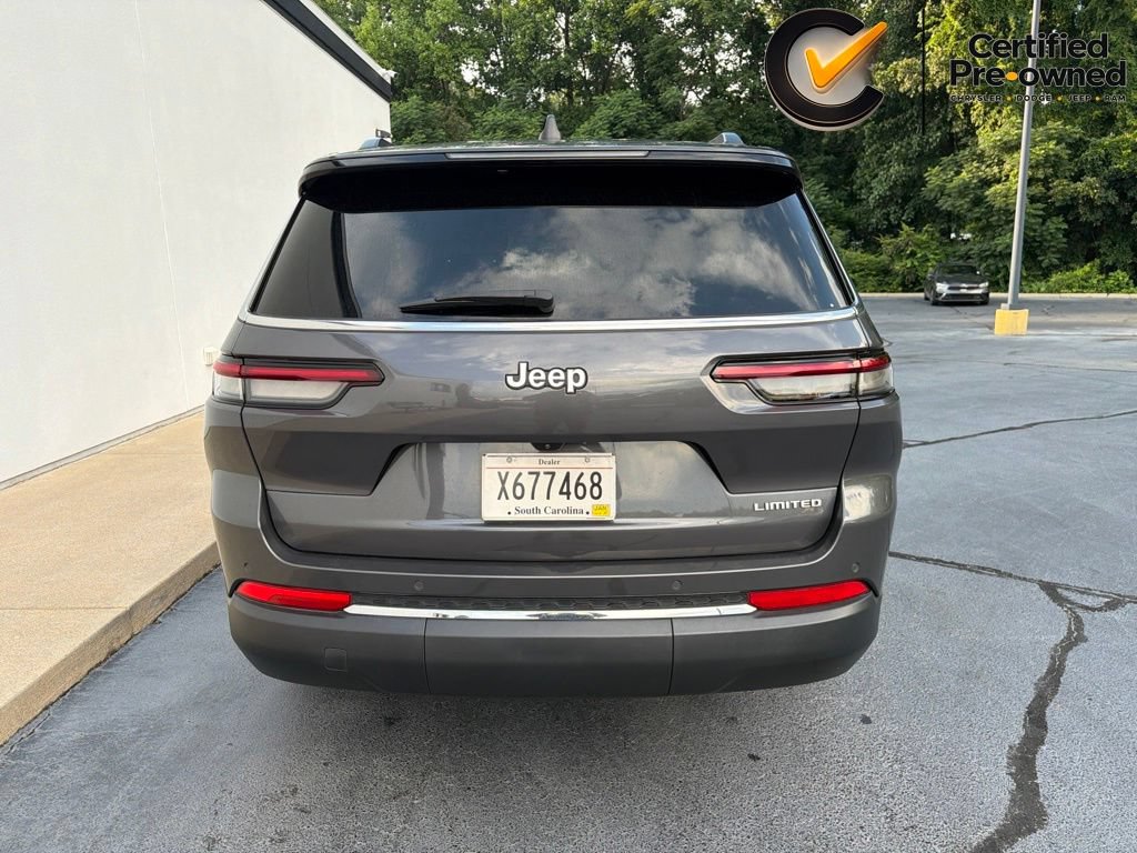 Certified 2025 Jeep Grand Cherokee L Limited w/ Trailer Tow Package RWD image 5