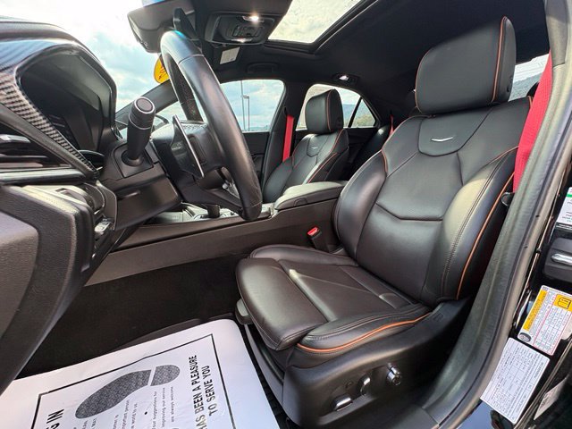 Used 2022 Cadillac CT4 V w/ LPO, ONYX Package AWD/4WD image 29