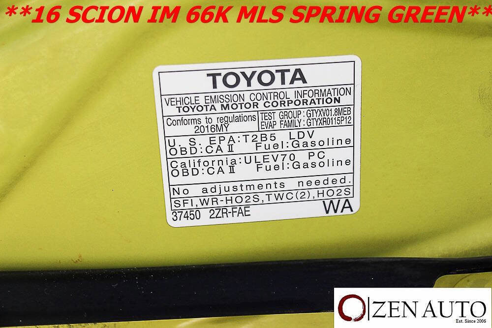 Used 2016 Scion iM FWD image 52