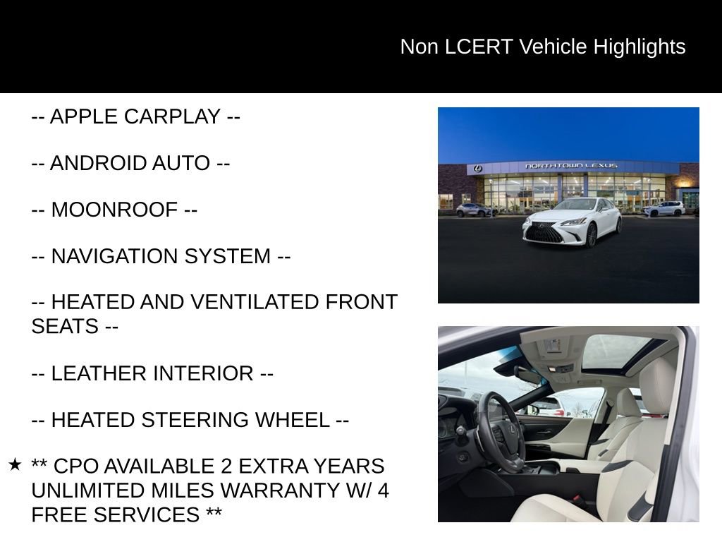 Used 2023 Lexus ES 350 w/ Premium Package image 29