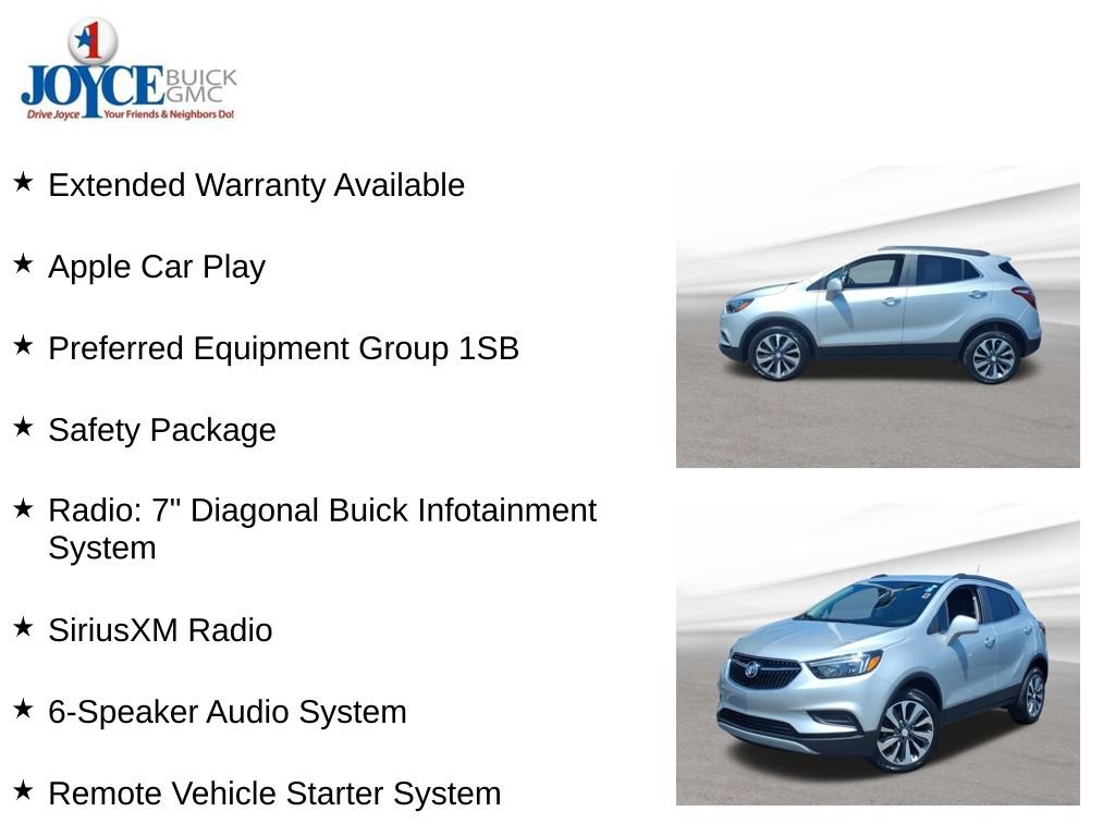 Certified 2022 Buick Encore Preferred w/ Safety Package AWD/4WD image 10