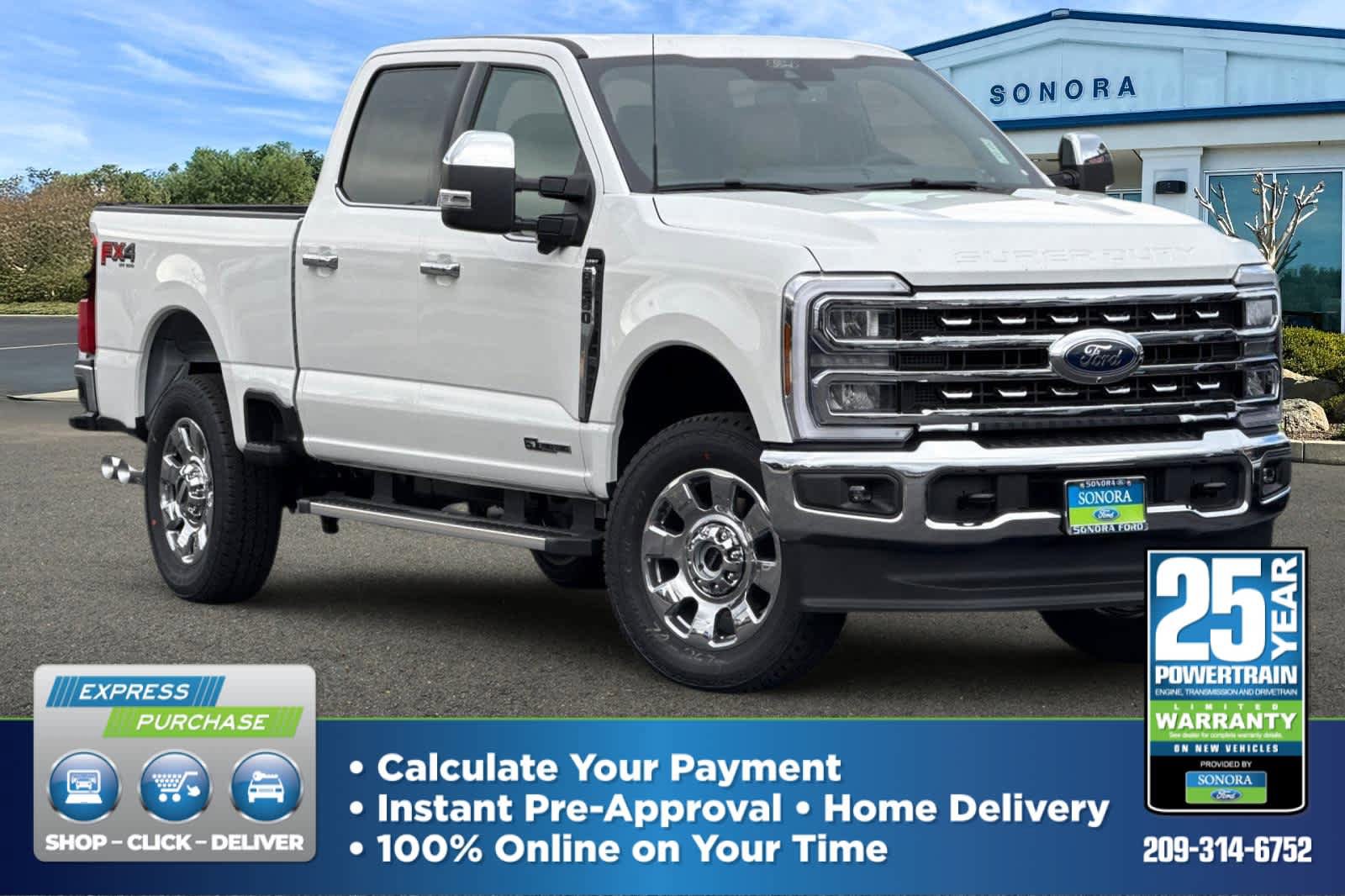 New 2026 Ford F250 Lariat w/ Chrome Package