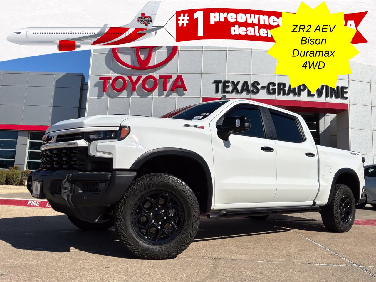 Used 2024 Chevrolet Silverado 1500 ZR2 w/ ZR2 Bison Edition AWD/4WD image 1