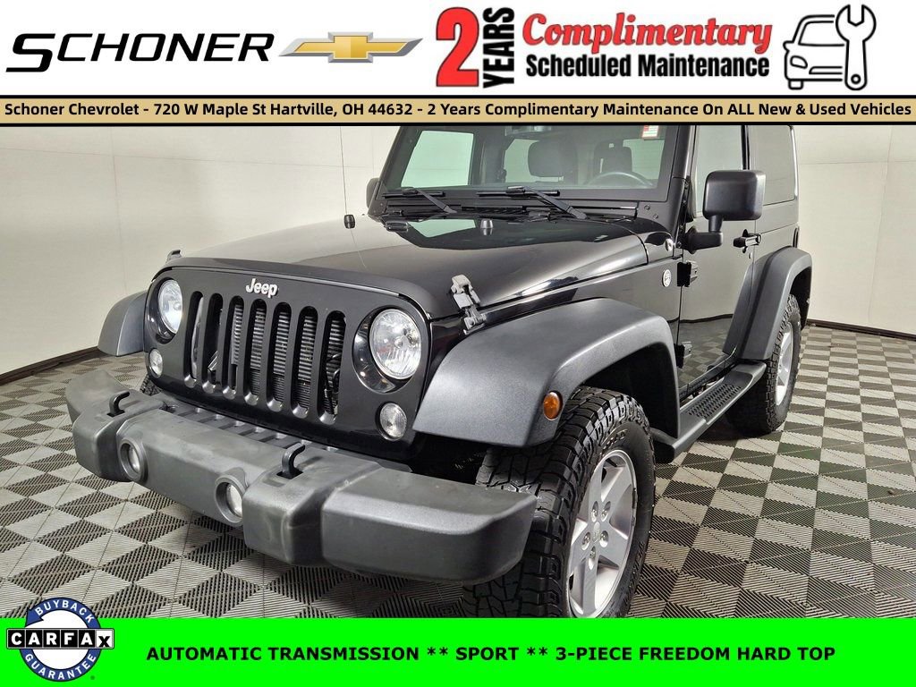Used 2015 Jeep Wrangler Sport w/ Quick Order Package 24S