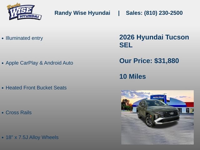 New 2026 Hyundai Tucson SEL AWD/4WD image 15