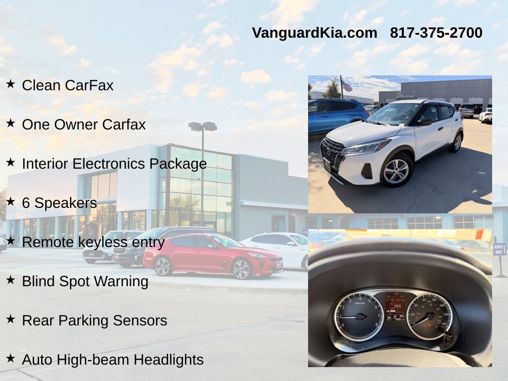 Used 2023 Nissan Kicks S w/ Interior Electronics Package FWD image 6