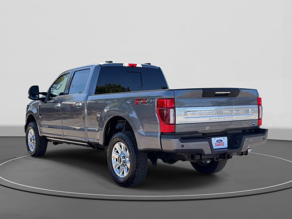Certified 2021 Ford F250 Platinum w/ FX4 Off-Road Package AWD/4WD image 7