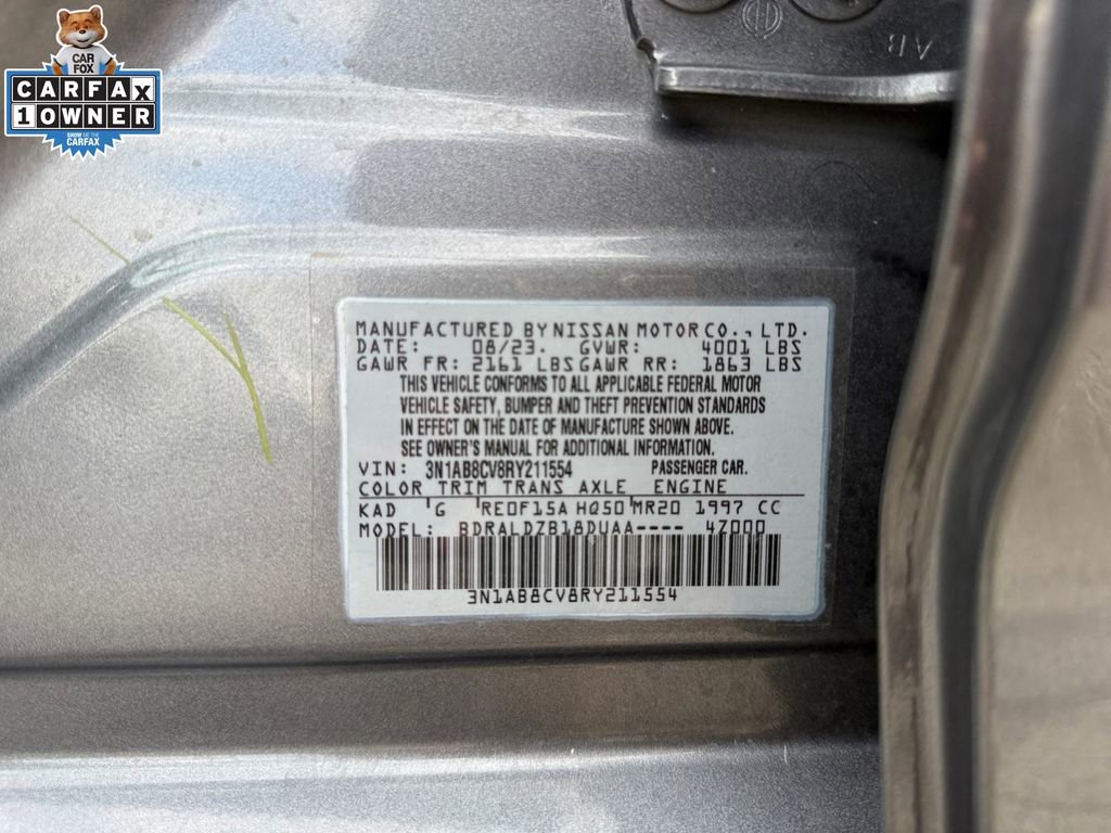 Certified 2024 Nissan Sentra SV w/ All-Weather Package FWD image 24