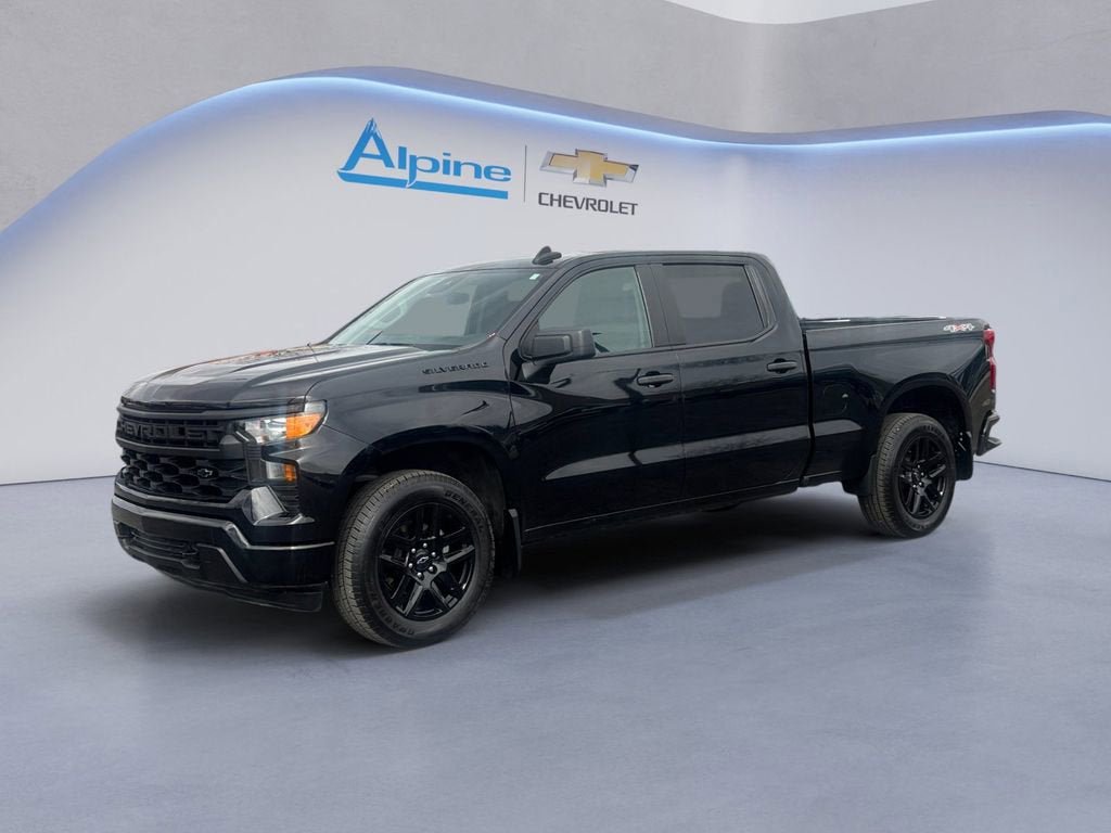 Used 2023 Chevrolet Silverado 1500 Custom w/ LPO, Dark Essentials Package image 1