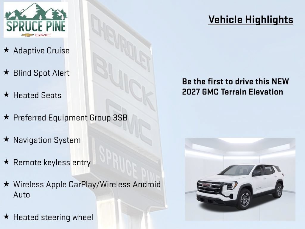 New 2027 GMC Terrain Elevation AWD/4WD image 5
