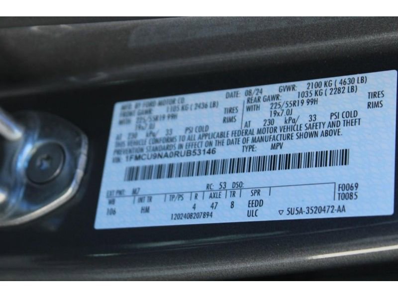 Used 2024 Ford Escape ST-Line Select w/ Tech Pack #2 image 22