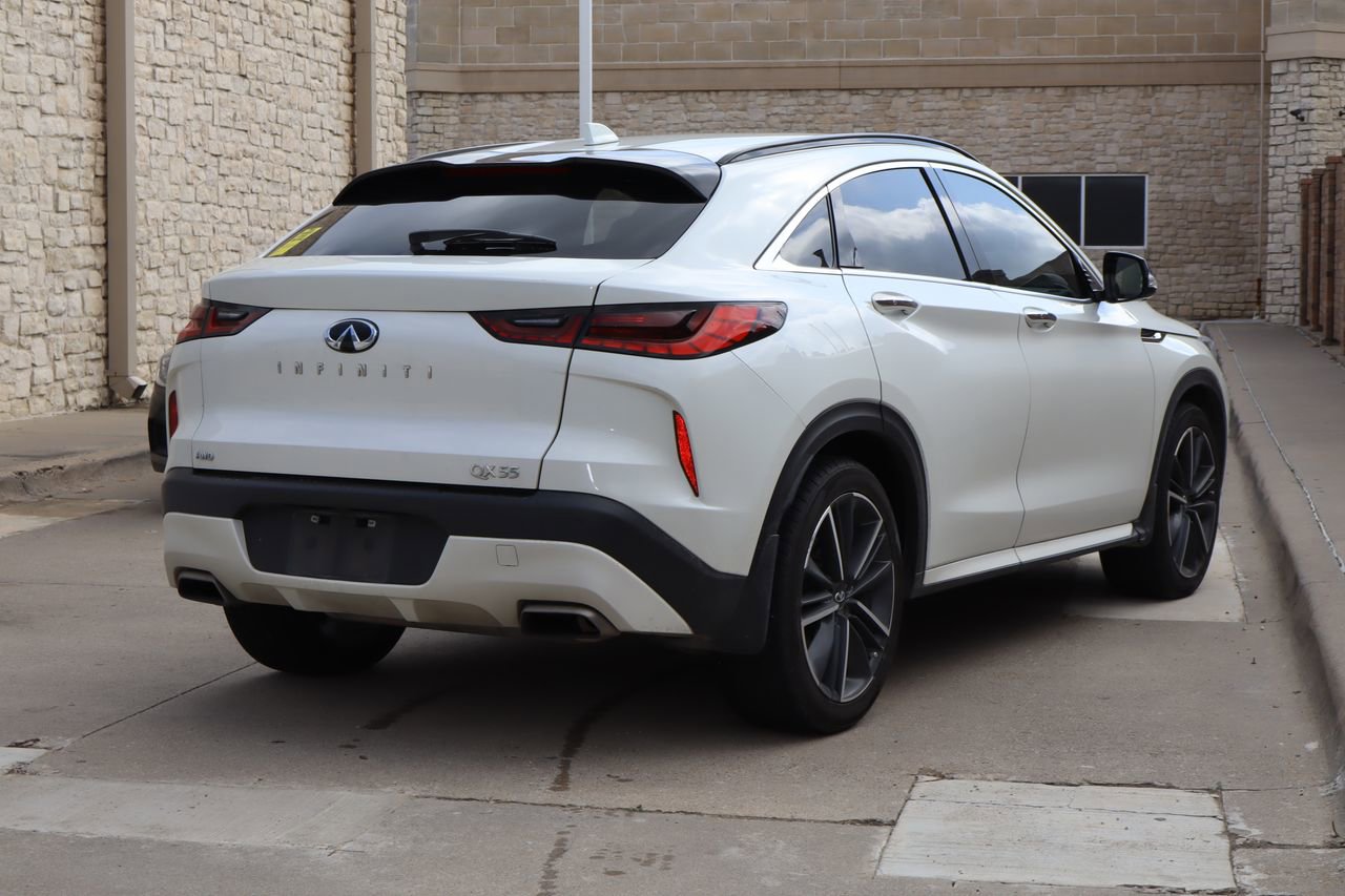 Used 2023 INFINITI QX55 Sensory w/ Lighting Package AWD/4WD image 3