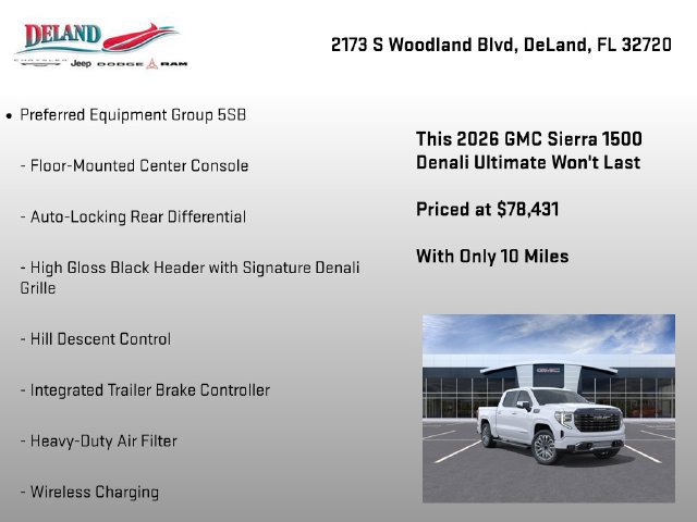 New 2026 GMC Sierra 1500 Denali Ultimate AWD/4WD image 22