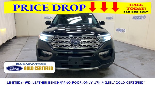 Certified 2022 Ford Explorer Limited w/ Equipment Group 301A image 56