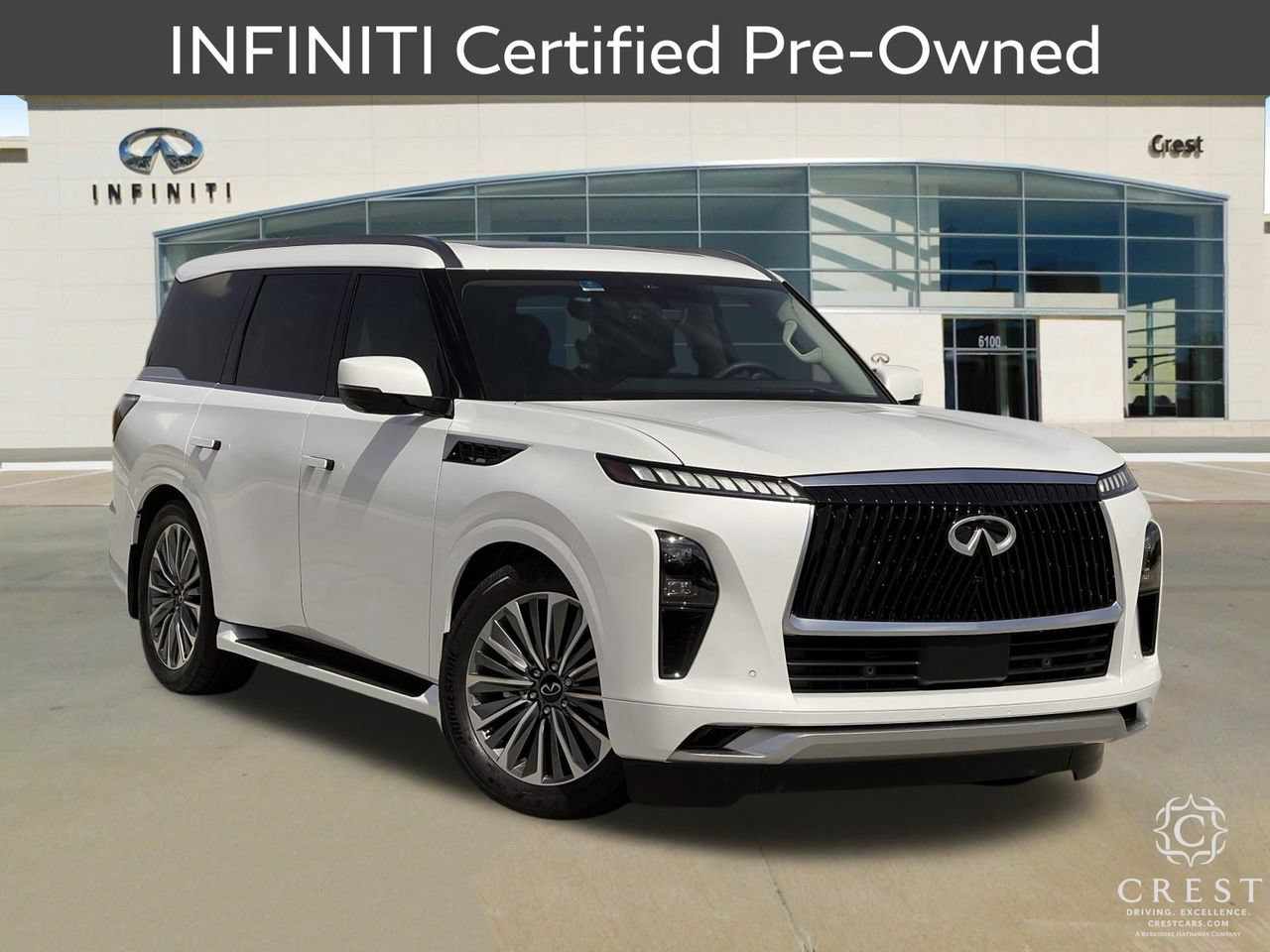 Certified 2026 INFINITI QX80 Luxe w/ Cargo Package RWD 360° Tour