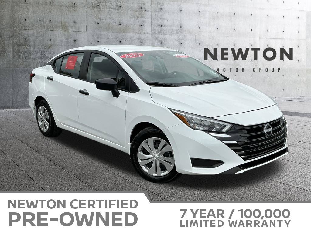 Used 2025 Nissan Versa S w/ Trunk Package