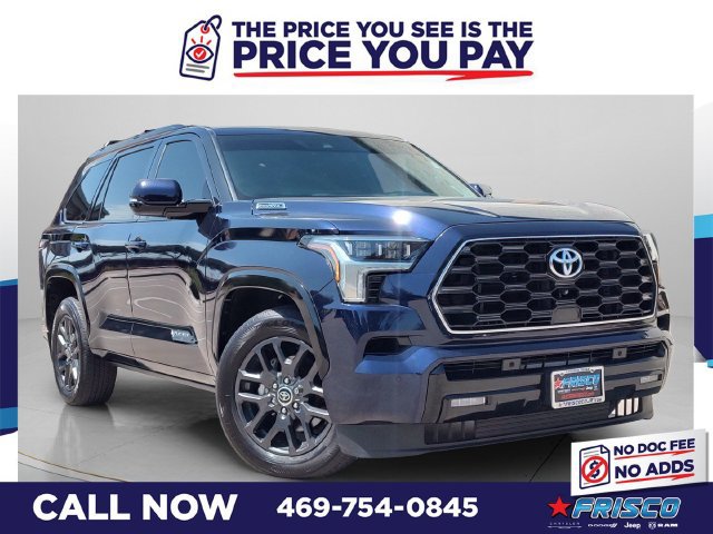 Used 2023 Toyota Sequoia Platinum AWD/4WD image 1