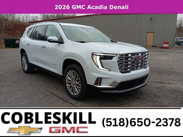 New 2026 GMC Acadia Denali