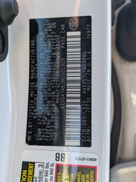 Used 2021 Toyota Avalon Limited w/ Advanced Safety Package FWD image 29