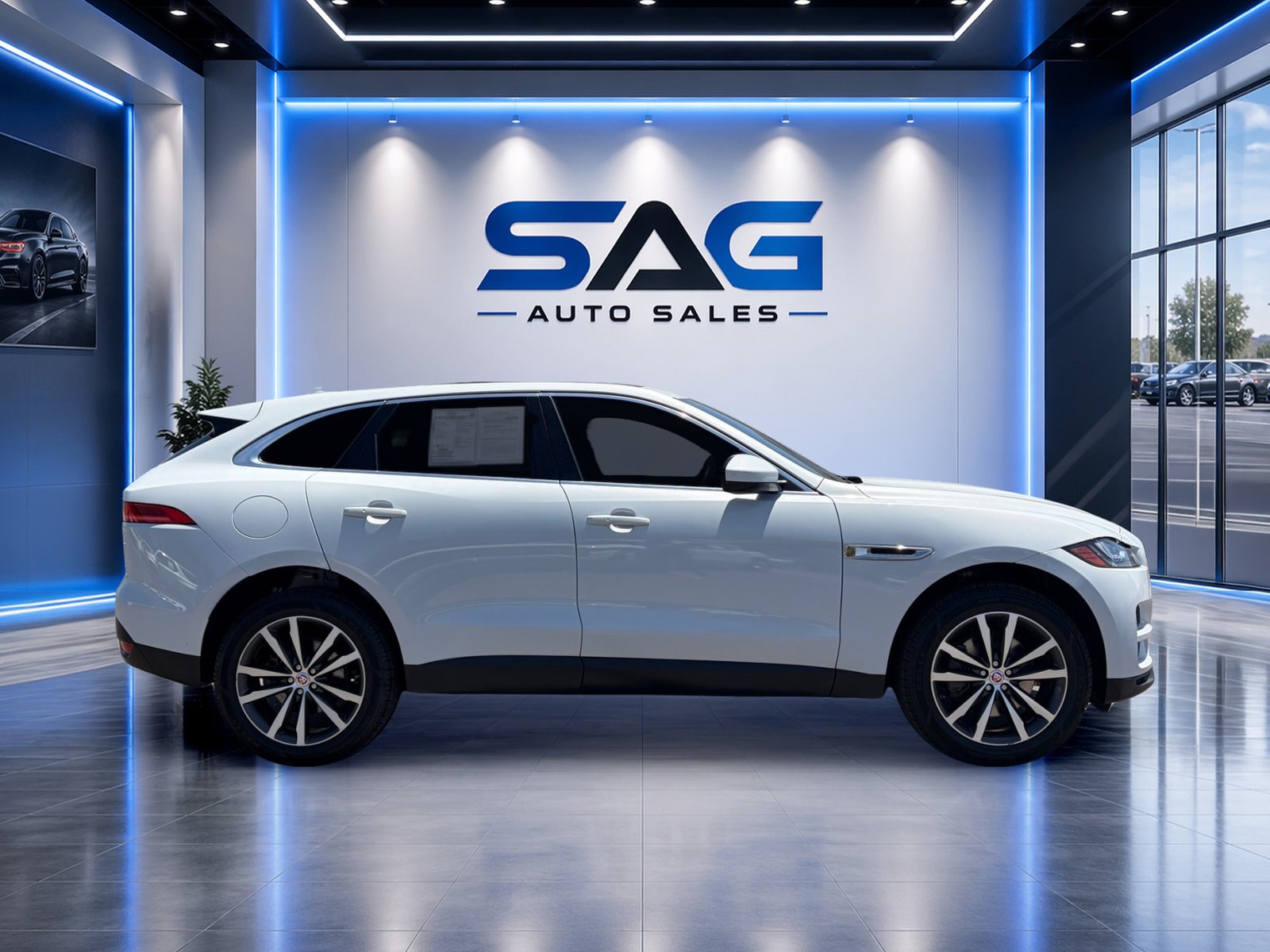 Used 2017 Jaguar F-PACE Prestige AWD/4WD image 3