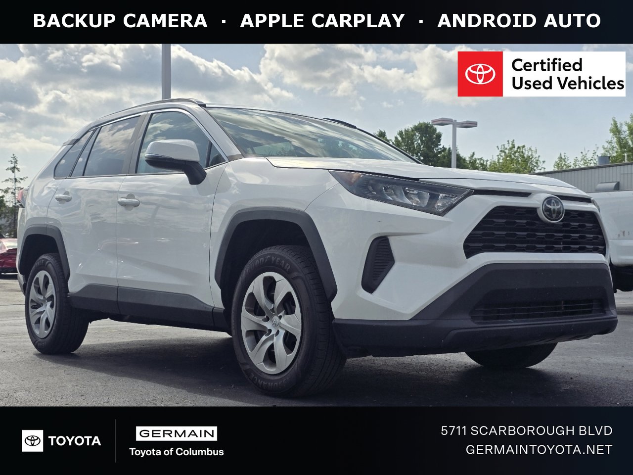 Certified 2020 Toyota RAV4 LE w/ All Weather Liner Package