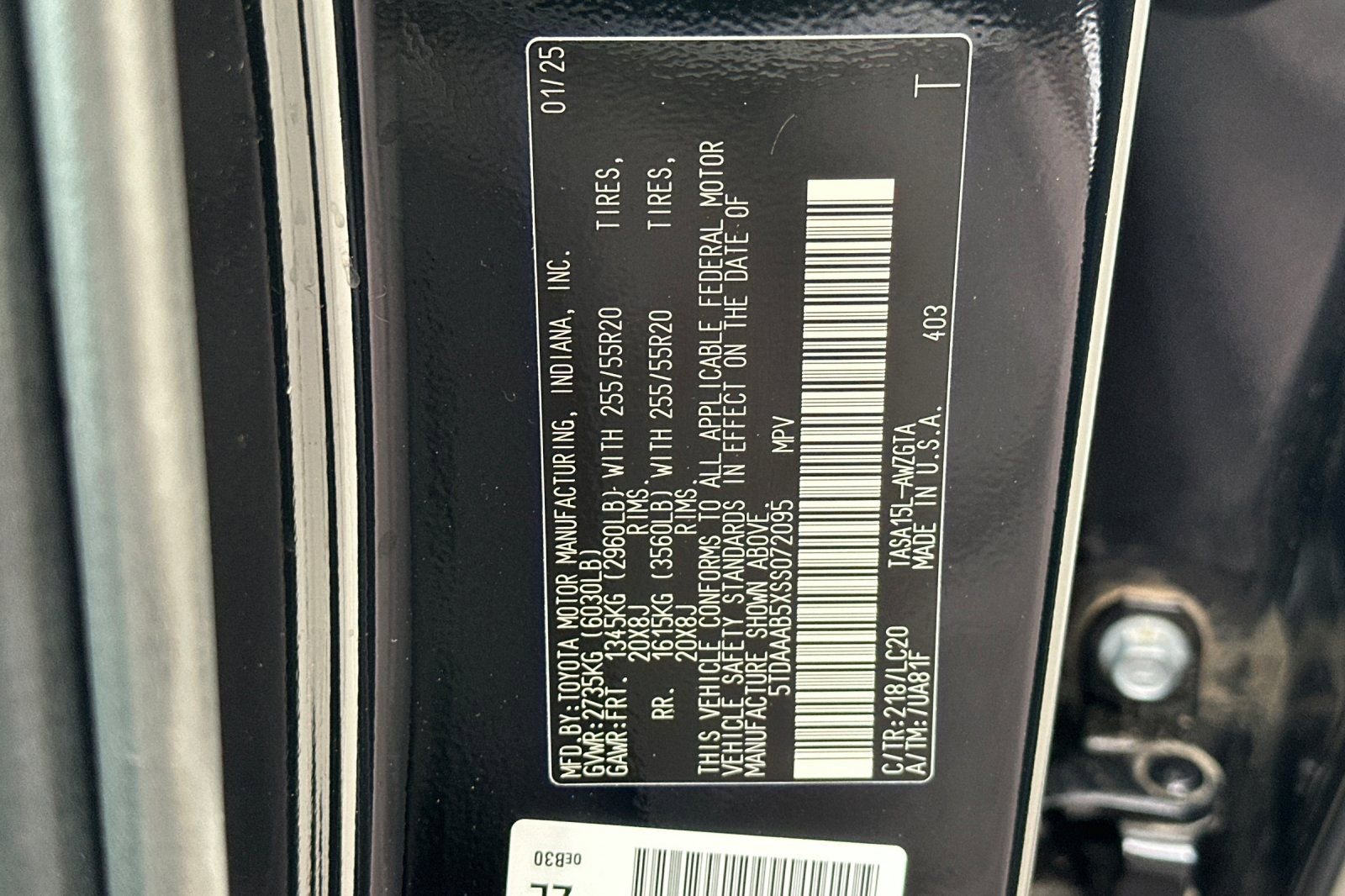 Used 2025 Toyota Grand Highlander AWD image 41