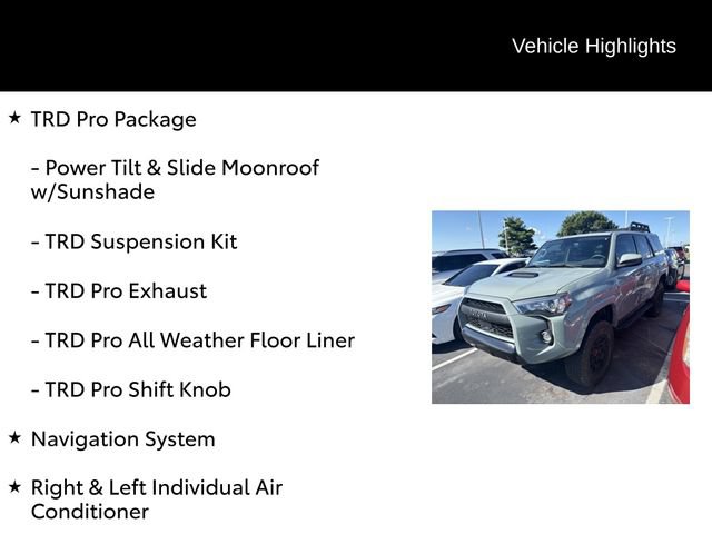 Certified 2021 Toyota 4Runner TRD Pro AWD/4WD image 8