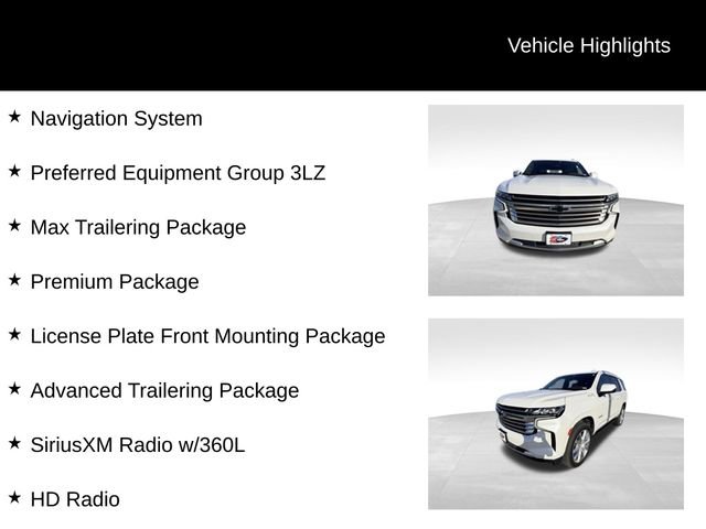 Used 2021 Chevrolet Tahoe High Country w/ Premium Package AWD/4WD image 13