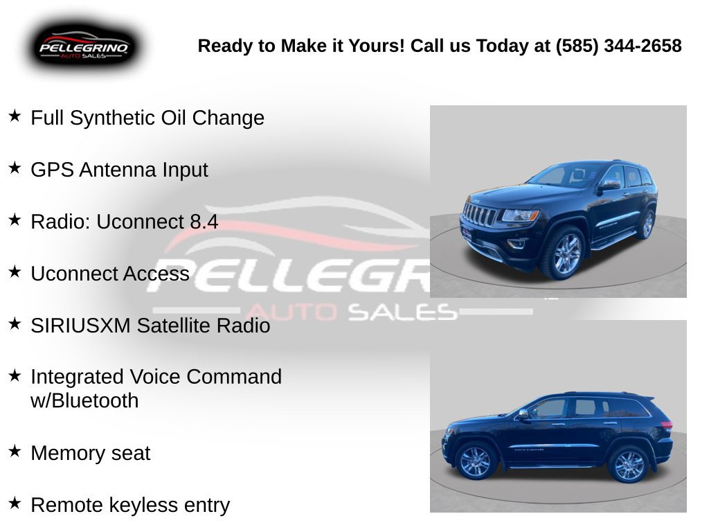 Used 2015 Jeep Grand Cherokee Limited AWD/4WD image 5