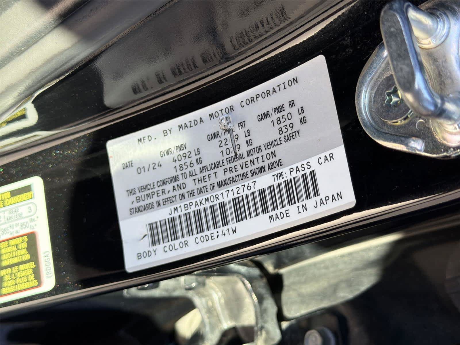 Used 2024 MAZDA MAZDA3 s FWD image 23