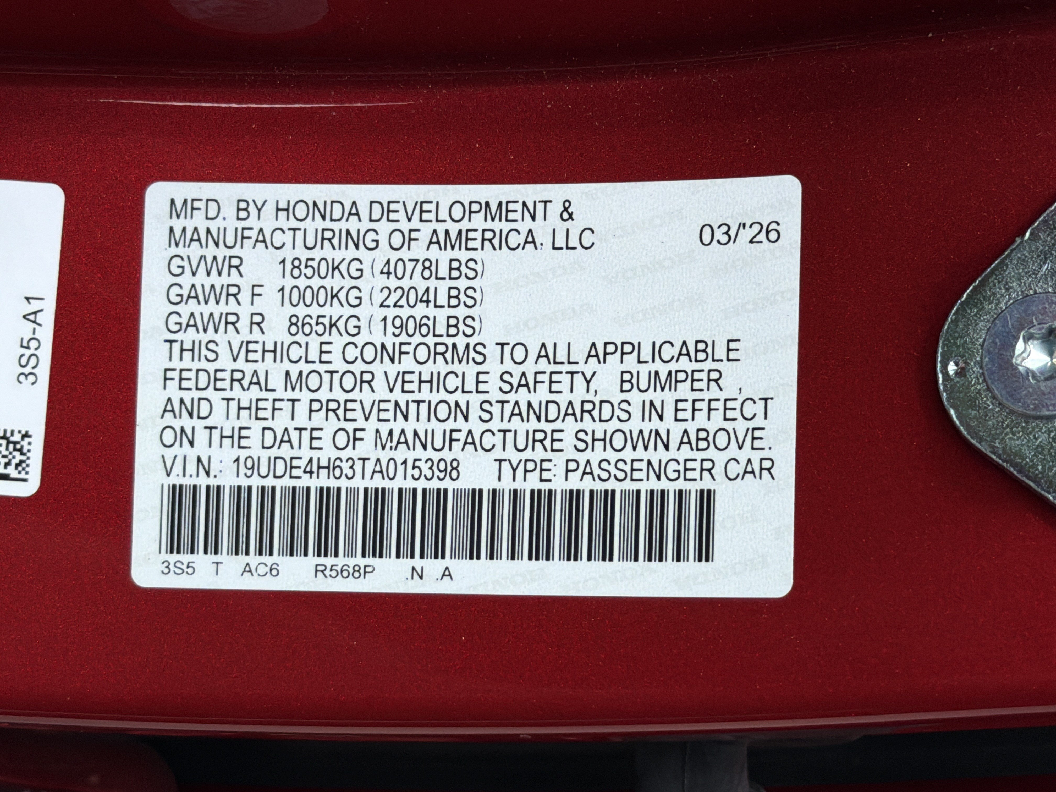 Used 2026 Acura Integra A-Spec w/ Technology Package FWD image 35