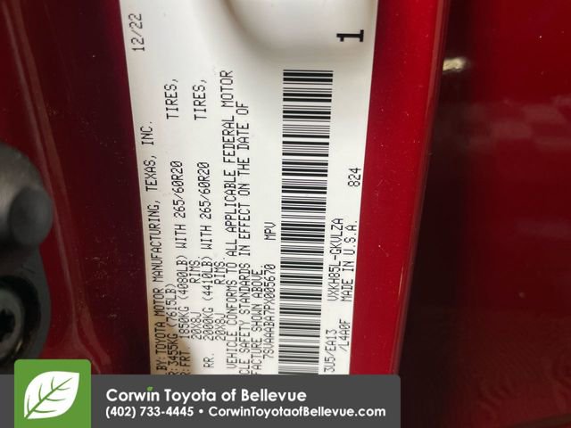 Certified 2023 Toyota Sequoia Limited image 27