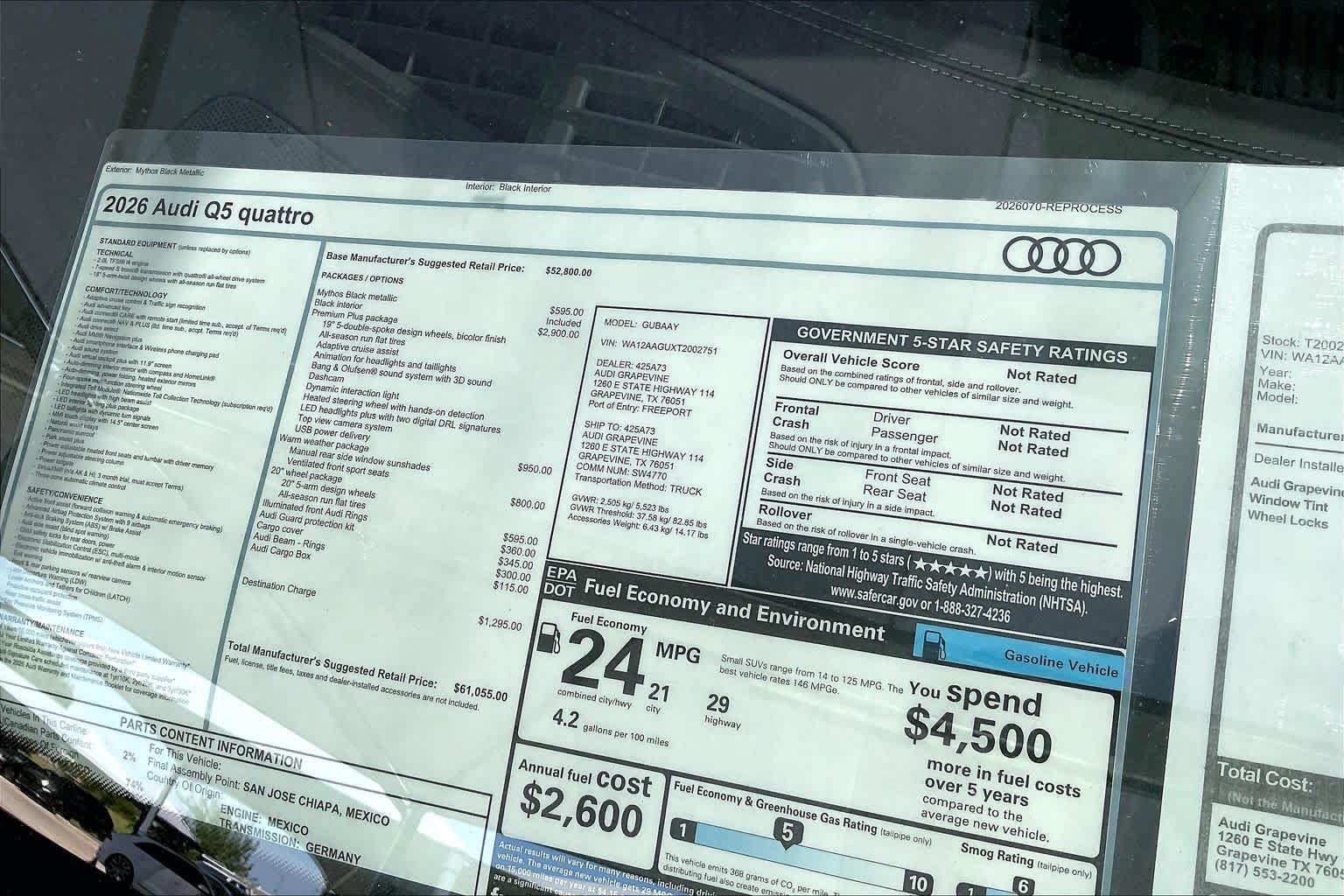 Used 2026 Audi Q5 Premium Plus AWD/4WD image 15