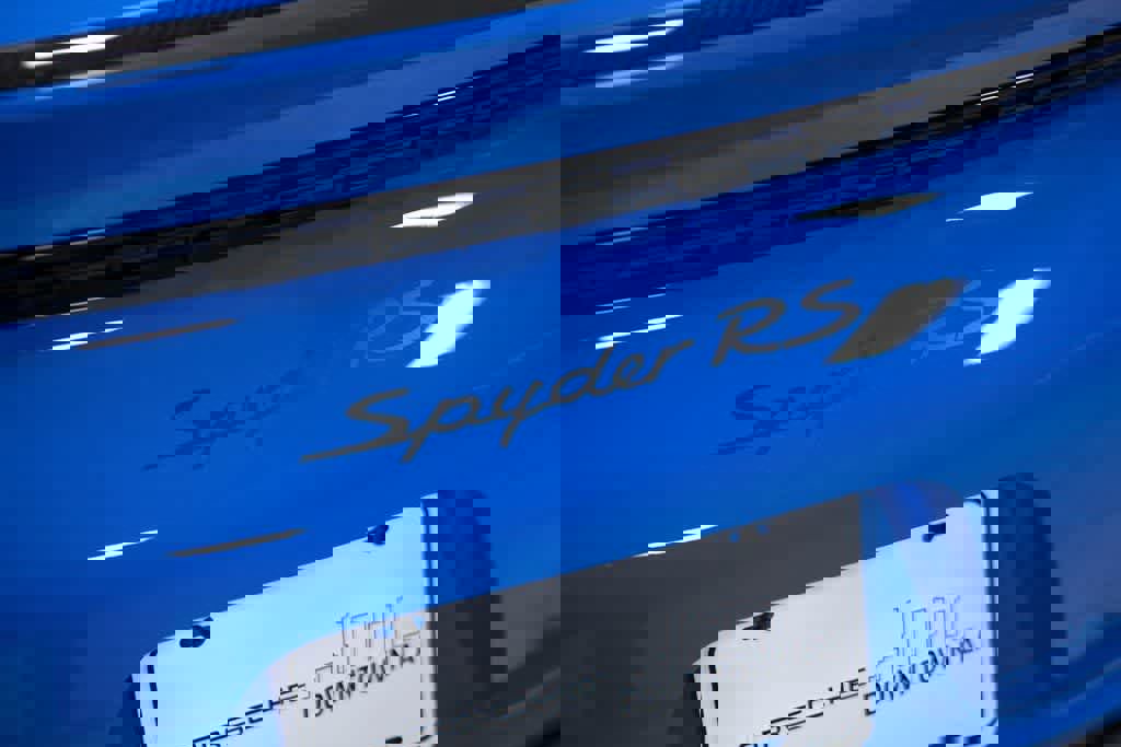 New 2025 Porsche 718 Boxster Spyder RS image 30