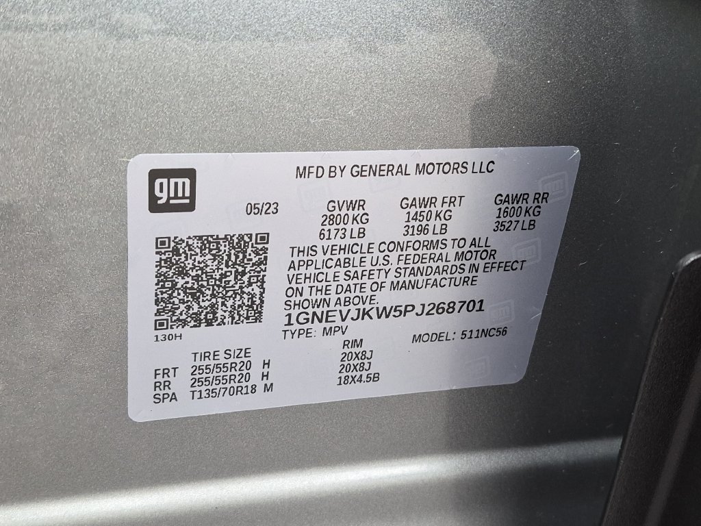 Certified 2023 Chevrolet Traverse RS w/ LPO, Floor Liner Package AWD/4WD image 30