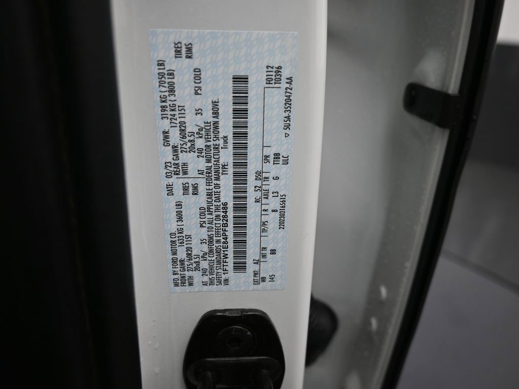 Used 2023 Ford F150 Platinum w/ Equipment Group 701A High AWD/4WD image 19