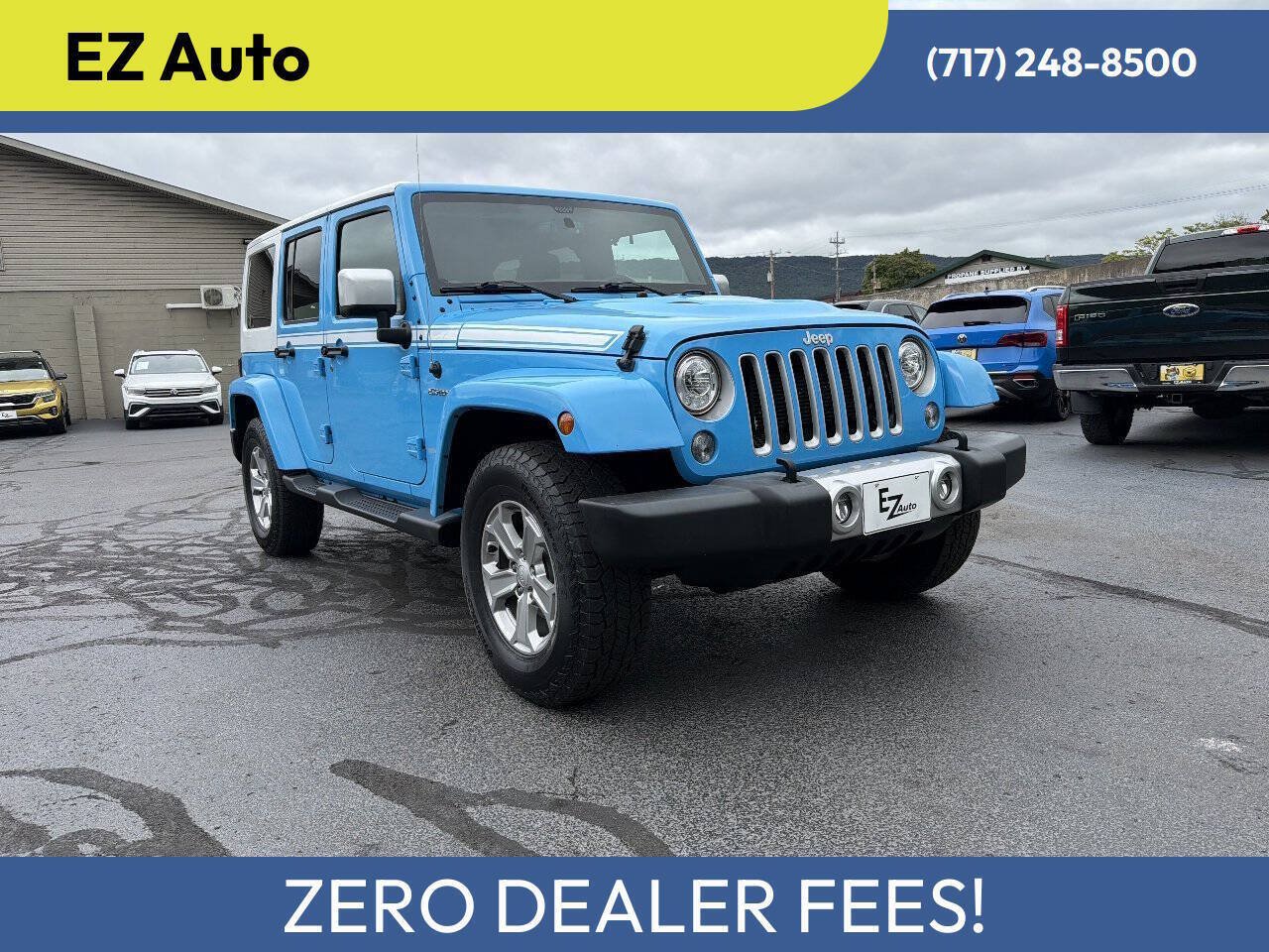 Used 2017 Jeep Wrangler Unlimited Sahara w/ Quick Order Package 24E Chief AWD/4WD image 1