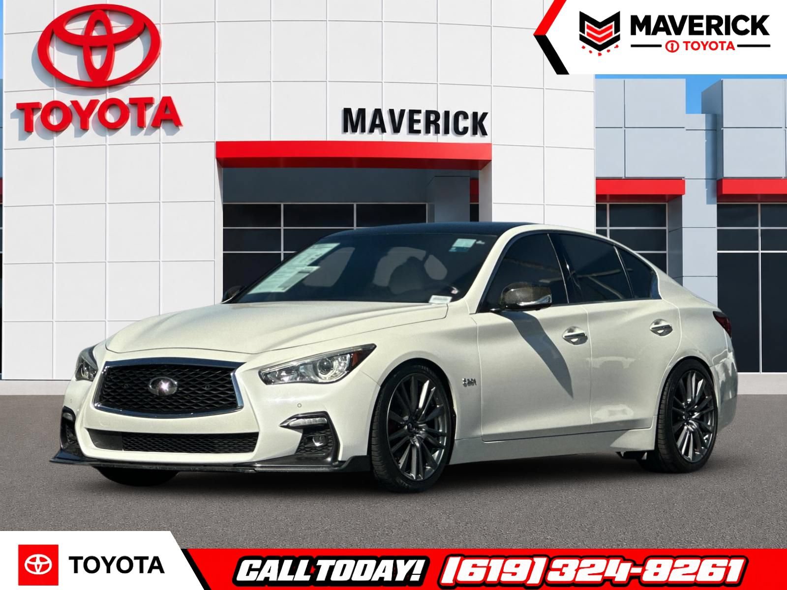Used 2019 INFINITI Q50 Red Sport 400
