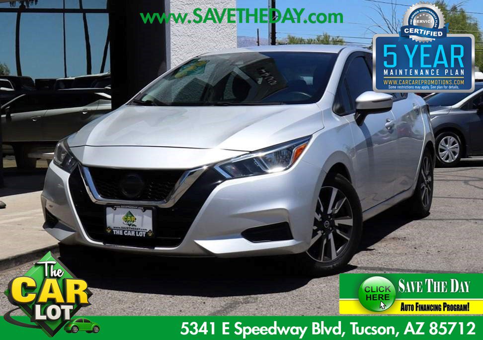 Used 2021 Nissan Versa SV FWD image 1
