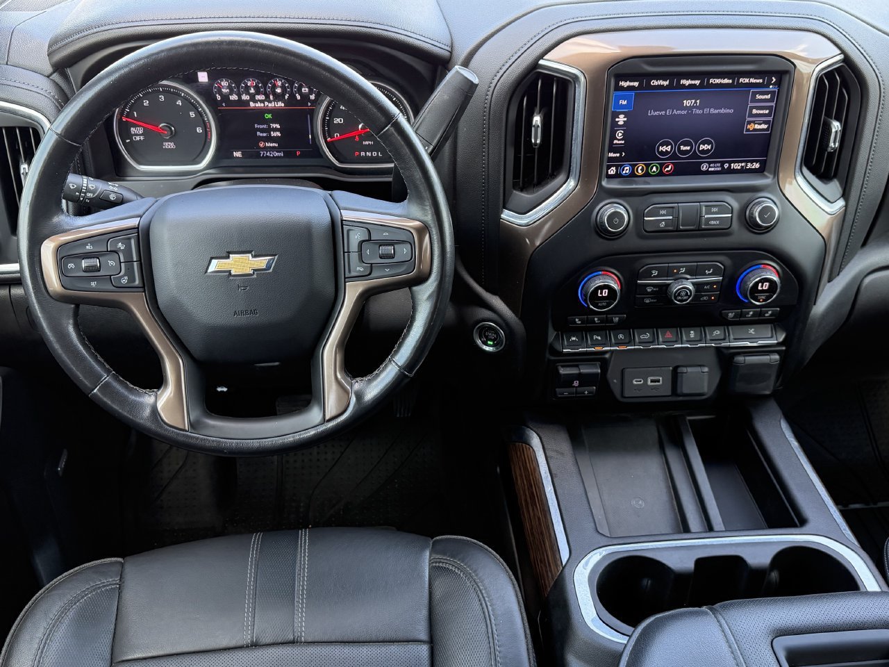 Used 2021 Chevrolet Silverado 1500 High Country w/ Technology Package AWD/4WD image 11