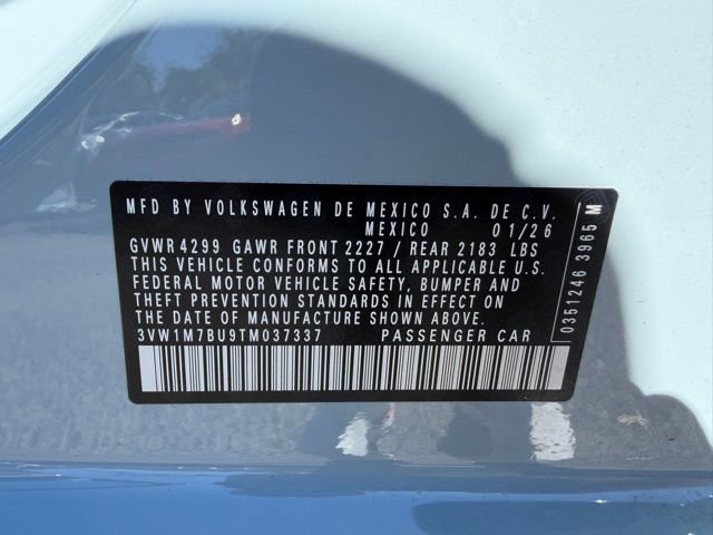 New 2026 Volkswagen Jetta GLI Autobahn FWD image 23