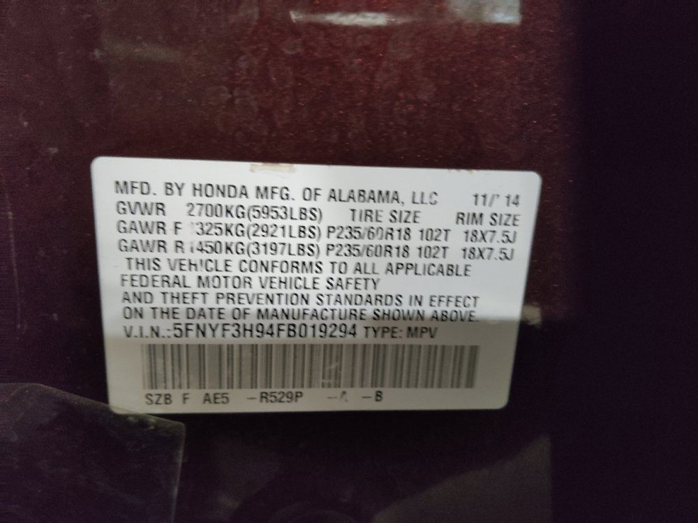 Used 2015 Honda Pilot Touring image 33