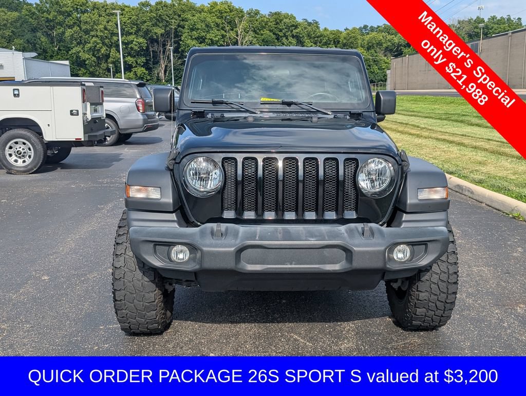 Used 2022 Jeep Wrangler Unlimited Sport AWD/4WD video 2